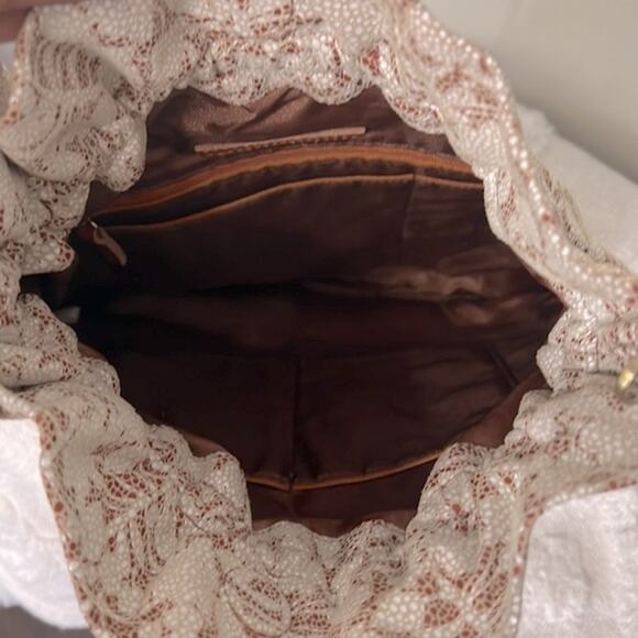 NWT! HOBO Prose Botanical Beauty Leather Convertible Crossbody Bag - Picture 9 of 14